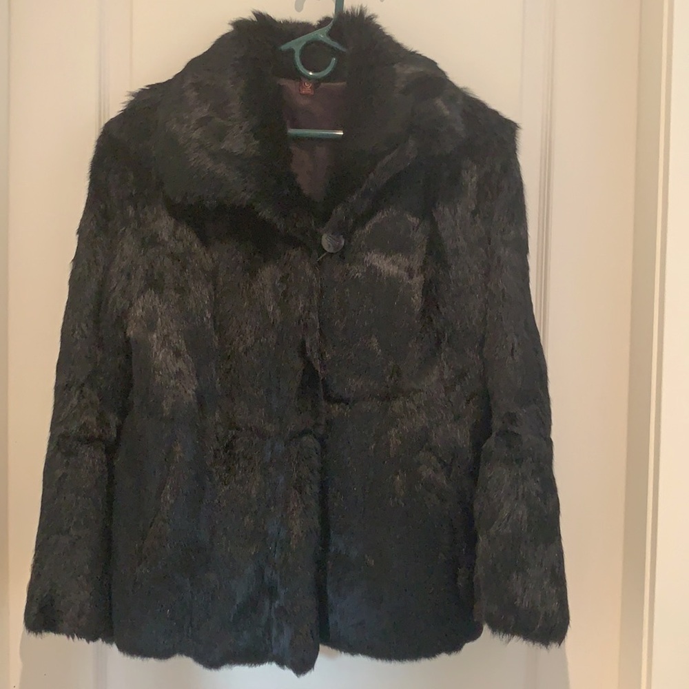 Rabbit fur jacket